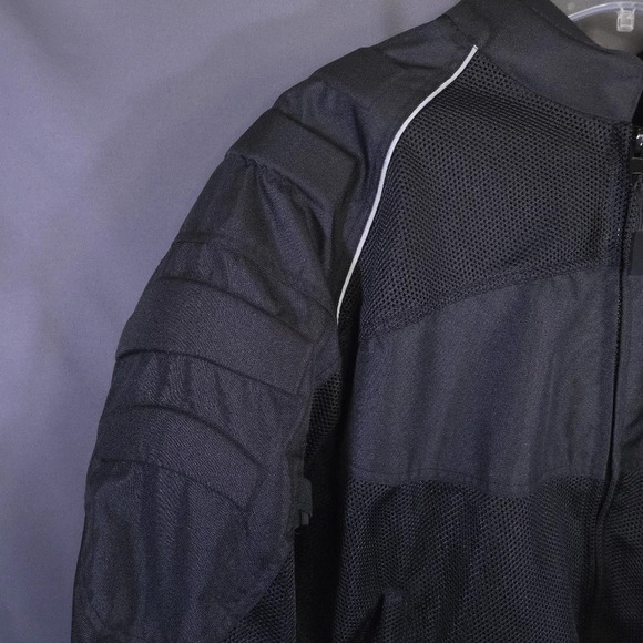Noru Kaze Mesh Moto Jacket Abrasion Resistant Armor Light Bikercore Size 3XL‎ - Picture 3 of 10